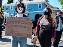 George Floyd protest in Berkeley