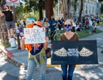 George Floyd protest in Berkeley