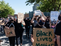 George Floyd protest in Berkeley