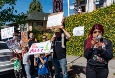 George Floyd protest in Berkeley