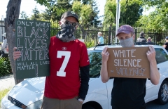 George Floyd protest in Berkeley